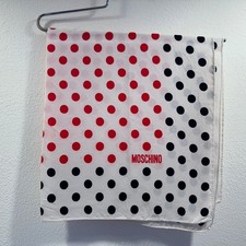 Moschino 100 % Silk Seta Scarf