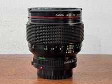 Canon nuova fd nfd 85mm f1.2 l