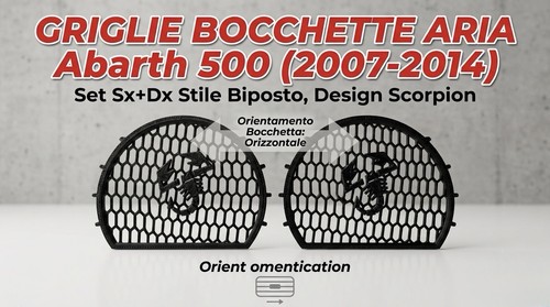 Griglia con logo e dx - e,