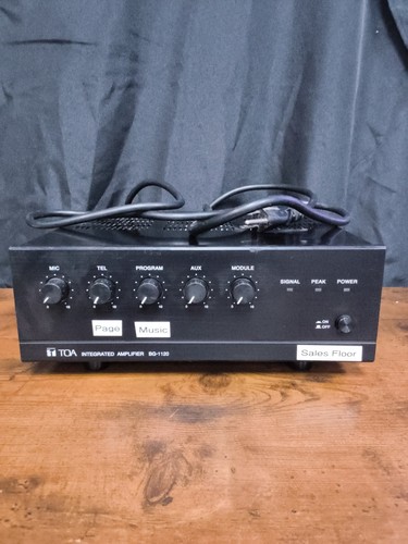 Toa 1120 amplificatore - £toa, bg-1120