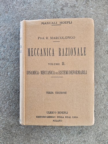 Manuale hoepli meccanica - -,