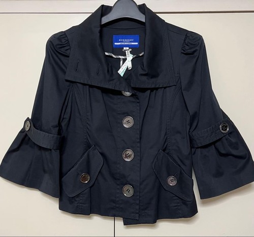 Trench corto burberry - corto, blue