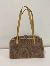 Etro canvas shoulder bag - shoulder,