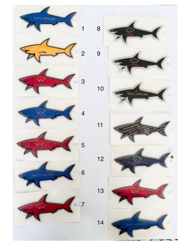 Adesivi gommati paul shark - adesivi,