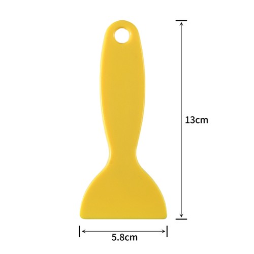 Spatola plastica gialla