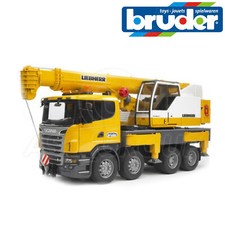 Bruder 03570 Scania Serie R Gru Camion con Funzionanti Liebherr Gru 1:16 Scala