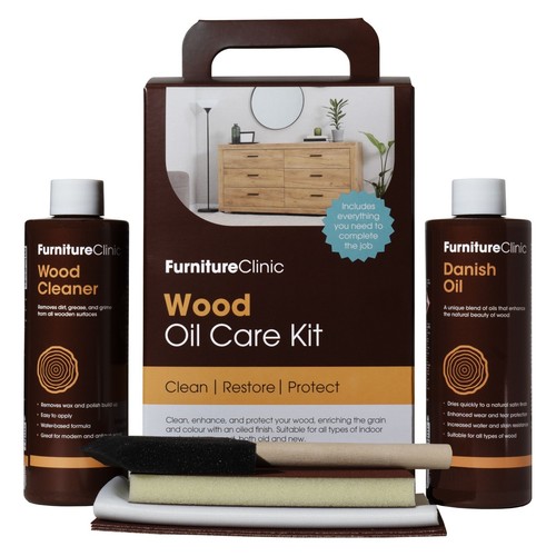 Kit legno olio - kit, per