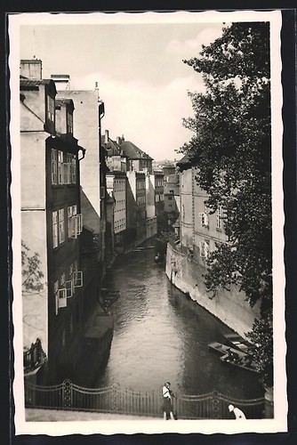 Cartolina praga praha vista - cartolina, /