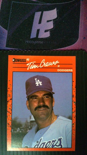 Tim crews donruss - tim, 1990
