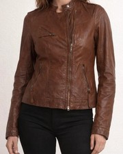 Giacca pelle donna - pelle,