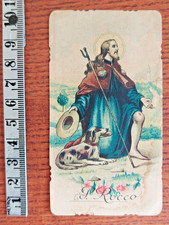Santino Holy Card SAN ROCCO