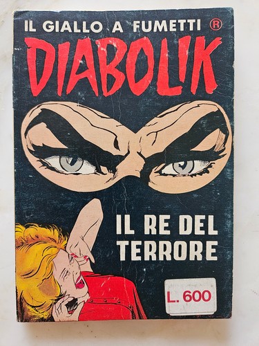 Diabolik ristampa costola - diabolik, "r"