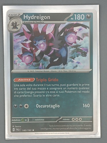 Hydreigon paldea evolved pal - hydreigon,