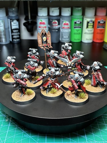 Warhammer 40k dipinto adepta - 40k,