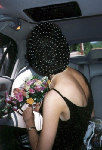 Snood per capelli con perline
