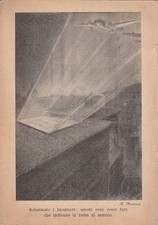 X833) WW2, UNIONE NAZIONALE PROTEZIONE ANTIAEREA, SCHERMATE I LUCERNARI.