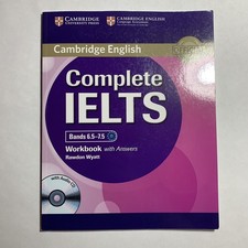 COMPLETE IELTS BANDS 6.6-7.5 WORKBOOK WITH ANSWERS+CD CAMBDRIDGE