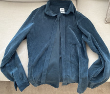 ZARA Camicia uomo blu in