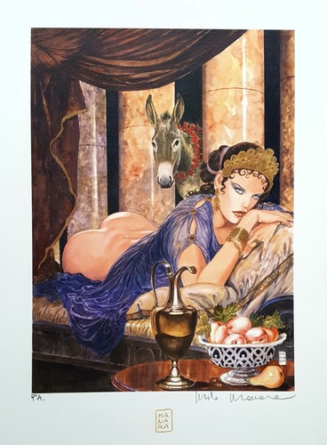 Stampa artistica erotica milo - stampa,