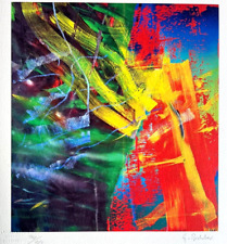 Gerhard Richter litografia COA