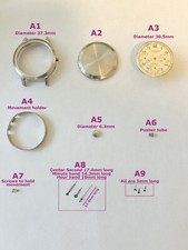 Wakmann Chronograph 37mm Parts