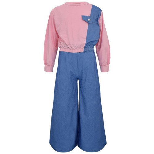 Set crop top rosa per - crop,