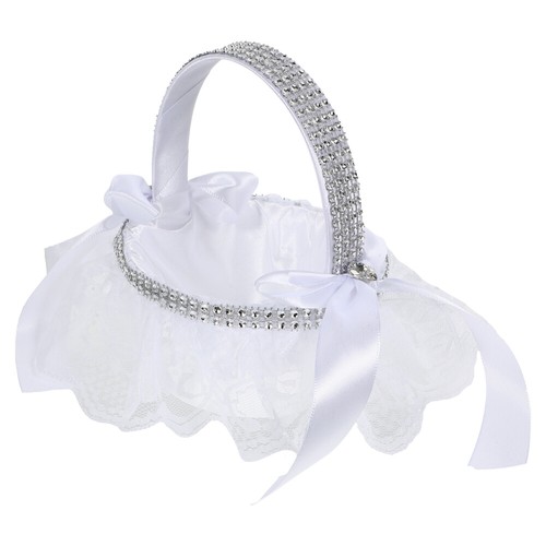 Cesto bambina fiori - , rattan