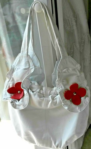 Borsa bianca melluso - borsa,