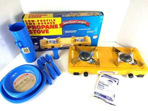 Stufa propano vintage camper - a,