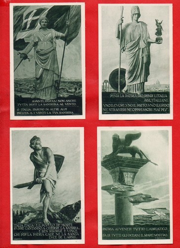 Ww1 lotto serie cartoline - lotto,