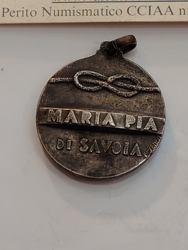 Medaglia maria pia - pia, savoia