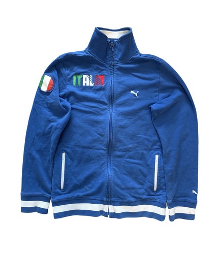 Maglione puma italia full zip - italia,