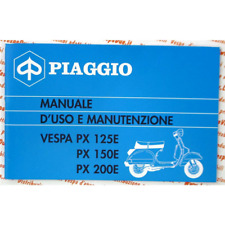 Manuale libretto uso e manutezione per VESPA PX 125 150 200 E PX E ARCOBALENO da