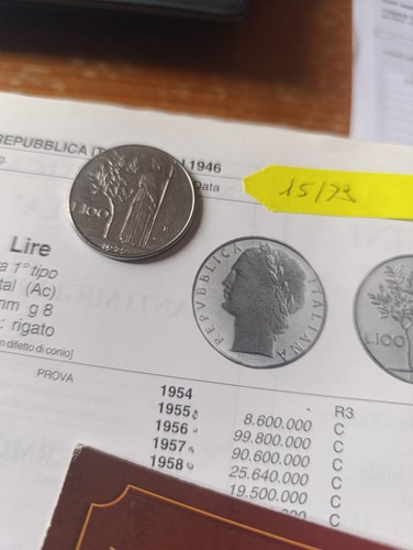 Moneta 100 lire del 1979 - moneta,