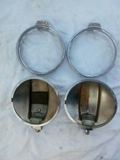 Fendinebbia  LUCAS gusci  e ghiere come in foto da pulire bellissimi 140 mm