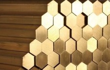 BARRA BARRE  Esagonale OTTONE OT 58  fresa tornio VARIE MISURE