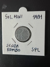 Moneta 50 Lire Piccole 1991