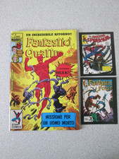 FANTASTICI QUATTRO N.5 CON ADESIVI STAR  COMICS 1989 ----------- TIPO SPIDER-MAN