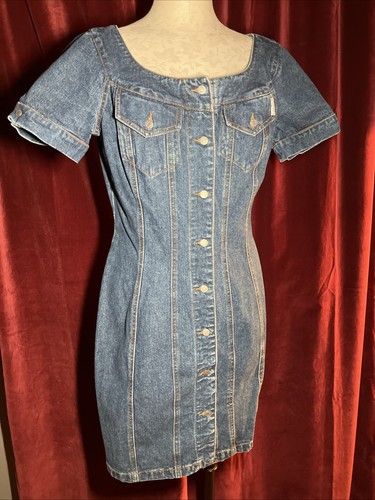 Abito vintage denim - denim, guess