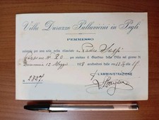 PEGLI,VILLA DURAZZO PALLAVICINI,PERMESSO PER VISITA,1928