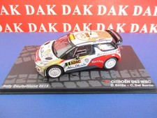 Die cast 1/43 Modellino Auto Citroen DS3 WRC Rally Germany 2013 D. Sordo