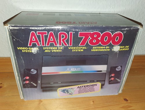 Atari 7800 console - atari,