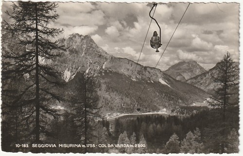 Seggiovia misurina col - seggiovia, da