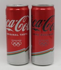 2 diverse lattine Coca-Cola
