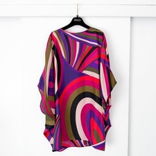 Pucci corto caftano seta