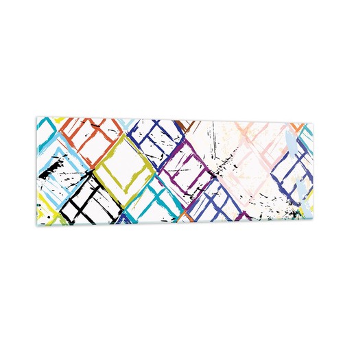 Quadro vetro 90x30cm - su,