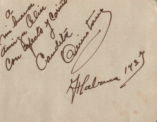 Autografo firmato pioniere - firmato,