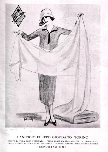 Pubbl 1925 lanificio filippo - 1925,