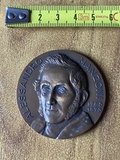 MEDAGLIA ALESSANDRO MANZONI CENTRO NUMISMATICO MILANESE 1985 LORIOLI AL1