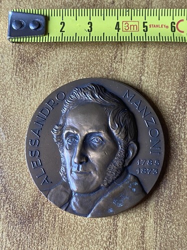 Medaglia alessandro manzoni - medaglia,
